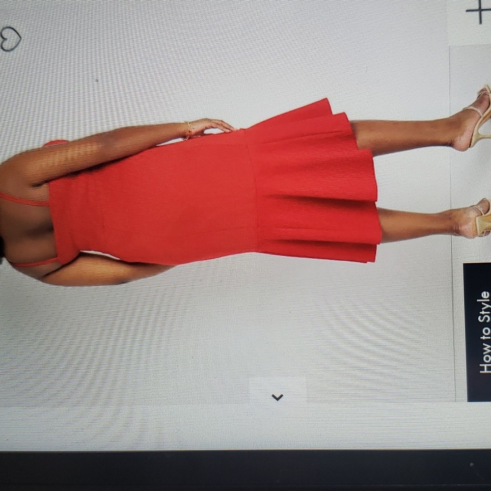 Eloquii - Size 20 - Color: Red - Picture 3 of 4
